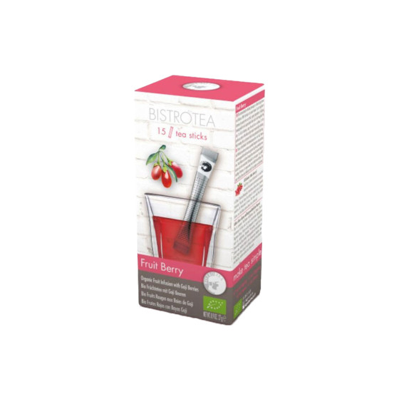 Organic Fruit Infusion Bistro Tea Fruit Berry, 15 Pcs.