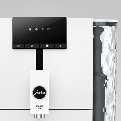 JURA ENA 4 Full Nordic White automatinis kavos aparatas – baltas