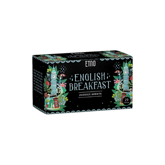 Black Tea ETNO English Breakfast, 20 Pcs.