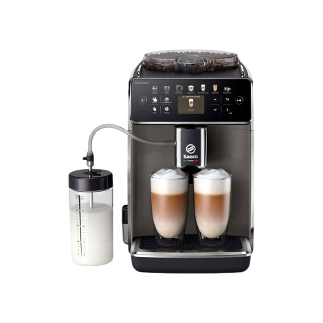 Saeco GranAroma SM6582/10 täysautomaattinen kahvikone – tummanharmaa