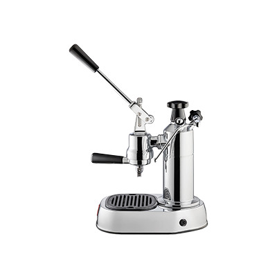 La Pavoni Europiccola Lusso espressomasin, kasutatud demo – hõbedane