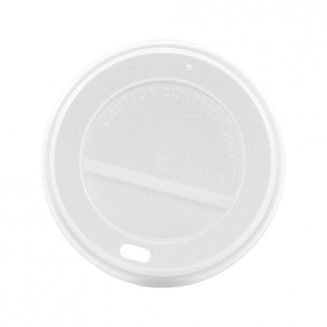 Plastic lids for paper cups 70 mm, 100 pcs.
