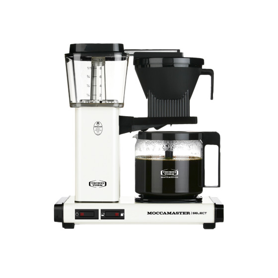 Friend Brushed - Filterkaffeemaschine Moccamaster Silver 741 KBG Select Coffee