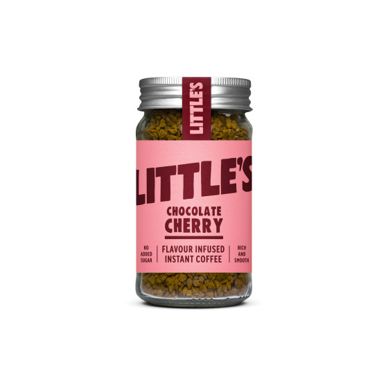 Littles Chocolate Cherry smaksatt snabbkaffe, 50 g | Kaffe | Kontorsexperten