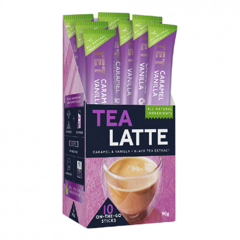 Instant tea drink True English Tea “Caramel and Vanilla Tea Latte”, 10 pcs.
