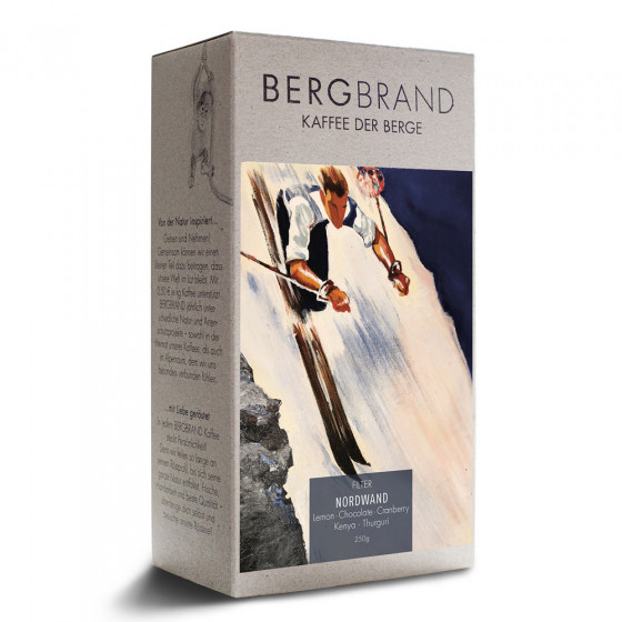 Kaffeebohnen Bergbrand Kaffeerösterei „Nordwand Kaffee“, 250 g