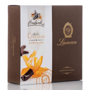 Šokolādes konfektes ar apelsīnu miziņu Laurence Golden Orange Peel, 140 g