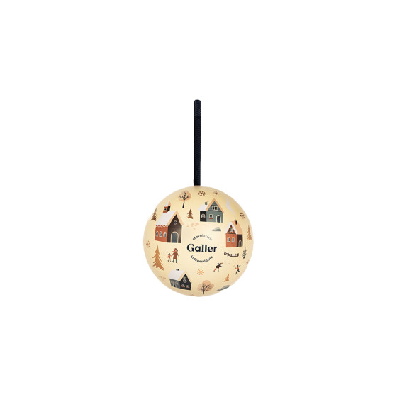 Świąteczny zestaw mini batoników i tabliczek czekolady Galler Christmas Ball, 15 szt.