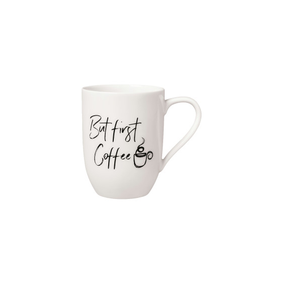 Kubek Villeroy & Boch Statement But First Coffee, 290 ml