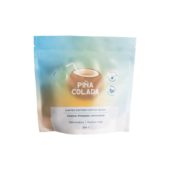 Kawa ziarnista z limitowanej edycji Pina Colada (współfermentowana z kokosem), 200 g