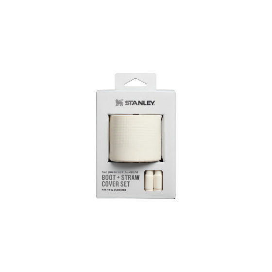 Stanley All-Day Quencher® Stiefel- und Strohhalm-Überzug-Set Cream, (1.18L) - Creme