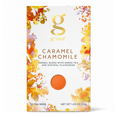 Herbata ziołowa g’tea! Caramel Chamomile, 20 szt.