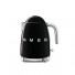 Elektrischer Wasserkocher Smeg „50’s Style Black KLF03BLEU“