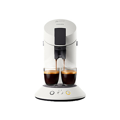 Philips Senseo Original Plus CSA210/11 Kaffemaskin med kaffepads – Vit