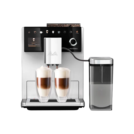 Kavos aparatas Melitta Latte Select® F630-211 Silver