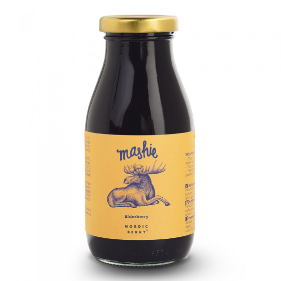 Šeivamedžio uogų tyrė "Mashie" 250ml Šeivamedžio uogų tyrė "Mashie" 250ml