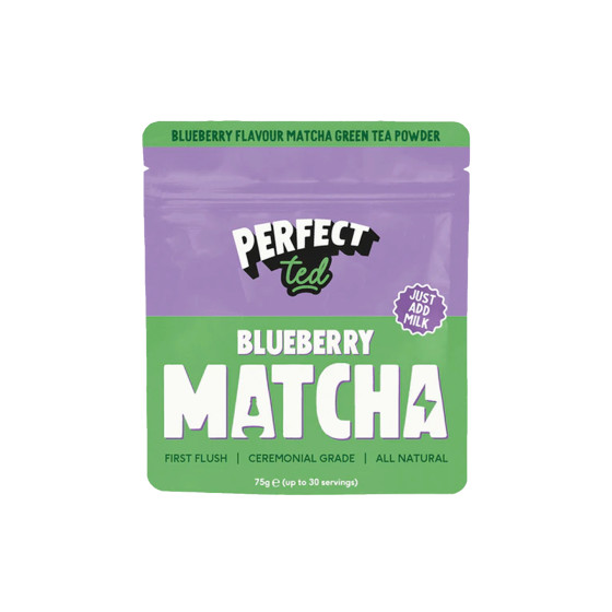 Herbata matcha o smaku jagodowym PerfectTed, 75 g