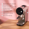 CHiATO Luna Style pusautomātiskais espresso kafijas automāts - sudraba