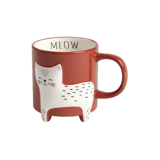 Homla TEHEN Cat mugg, 450 ml