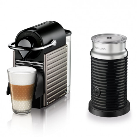Coffee machine Krups “XN301T40 Pixie Titanium”