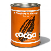 Organic cocoa Becks Cacao “A Chockwork Orange” with orange and ginger, 250 g