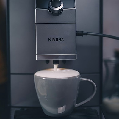 Nivona CafeRomatica NICR 795 Helautomatisk kaffemaskin med bönor – Titan