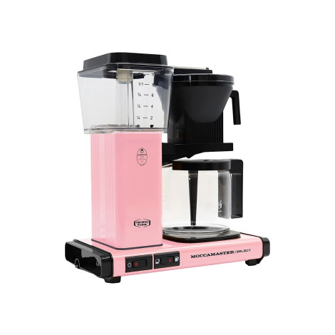 Moccamaster KBG Select Pink Filterkaffeemaschine mit Glaskanne