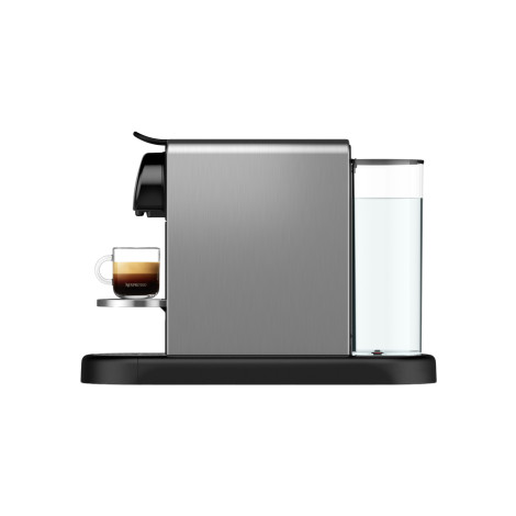 Nespresso CitiZ Platinum Titan Kapselmaschine – Grau, B-Ware