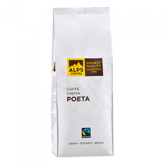 Schreyögg Kaffeerösterei Kaffeebohnen Alps Coffee „Caffè Crema Poeta“, 1 kg