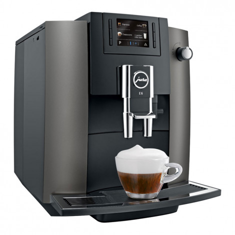 Coffee machine JURA “E6 Dark Inox”