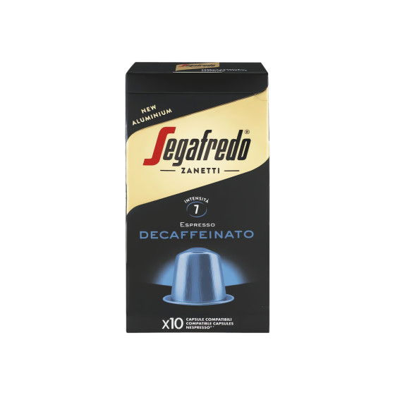 Segafredo Deca koffeinfria kaffekapslar för Nespresso®-maskiner, 10 st.