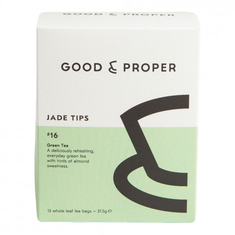 Green tea Good & Proper Jade Tips, 15 pcs.