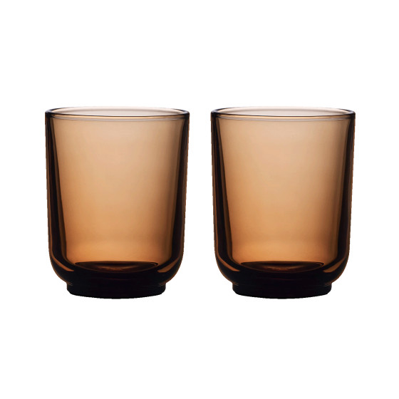 Fellow Pirch Latte Amber zestaw szklanek, 2 szt. x 325 ml