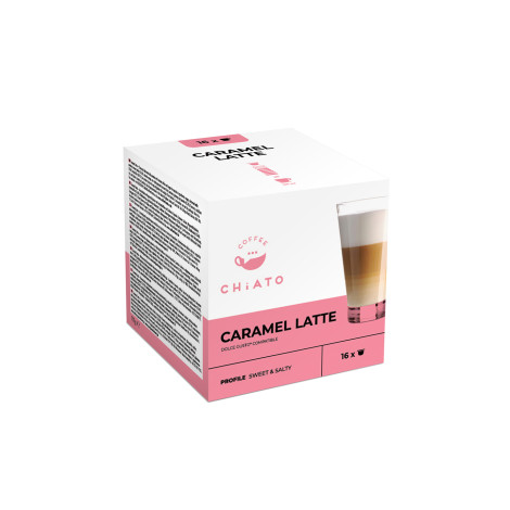 Koffiecapsules compatibel met NESCAFÉ® Dolce Gusto® CHiATO Caramel Latte, 16 st.