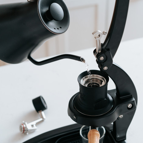 Flair 58x Black Manuell espressomaskin med spak – Svart