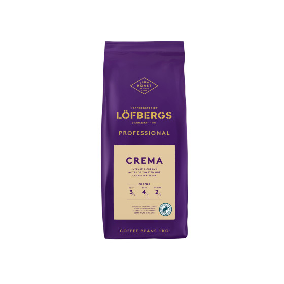 Kawa ziarnista Löfbergs Professional Crema, 1 kg