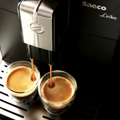 Saeco Lirika Volautomatische koffiemachine met bonen, professioneel – Zwart