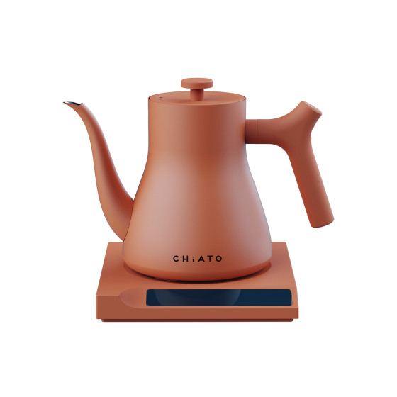 CHiATO flowPLAY Classic Elektrische waterkoker, 0,6 l - Terracotta