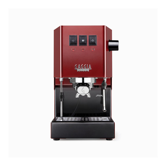 Gaggia New Classic Espresso Coffee Machine - Red