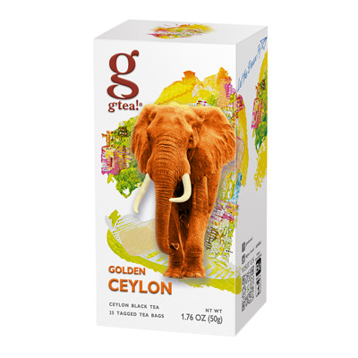 Juodoji arbata g’tea! Golden Ceylon, 25 vnt.