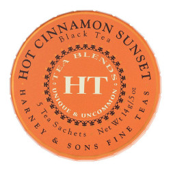 Black tea Harney & Sons “Hot Cinnamon Sunset”, 5 vnt.