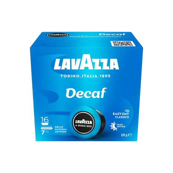 Lavazza A Modo Mio Dek Cremoso koffeinfria kaffekapslar för Lavazza®-maskiner, 16 st.