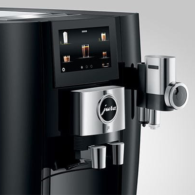 JURA J8 Piano Black automātiskais kafijas automāts – melns