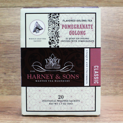 Aromatisoitu oolongin tee Harney & Sons ”Pomegranate Oolong”