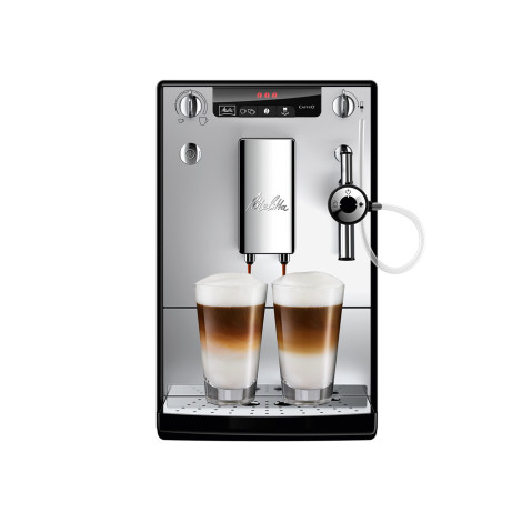 Melitta E957-103-1 täisautomaatne kohvimasin, kasutatud demo – hõbedane