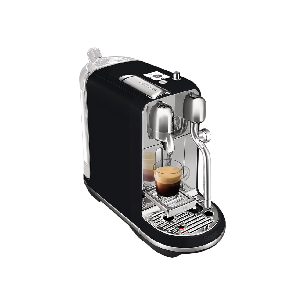 Nespresso Creatista Plus kapsułki i panel