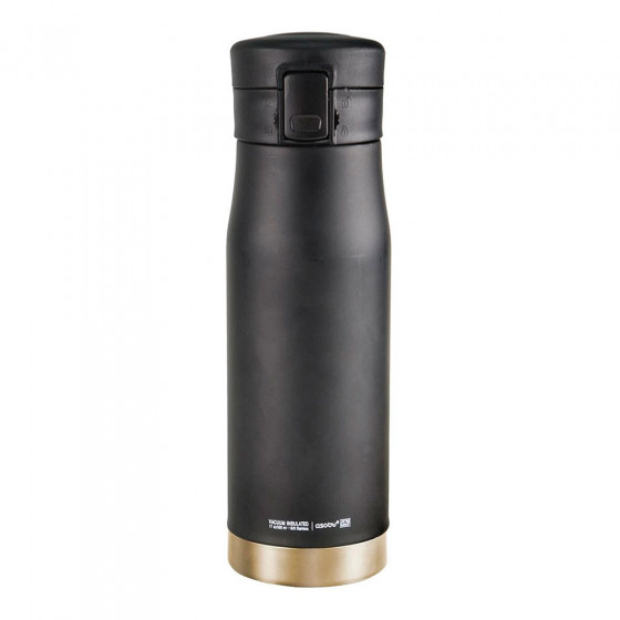 Termo gertuvė Asobu „Liberty Canteen Black/Gold“, 500 ml Termo gertuvė Asobu „Liberty Canteen Black/Gold“, 500 ml