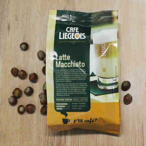 Kafijas spilventiņi Café Liégeois “Latte Macchiato”, 152 g, 8×2 gab.