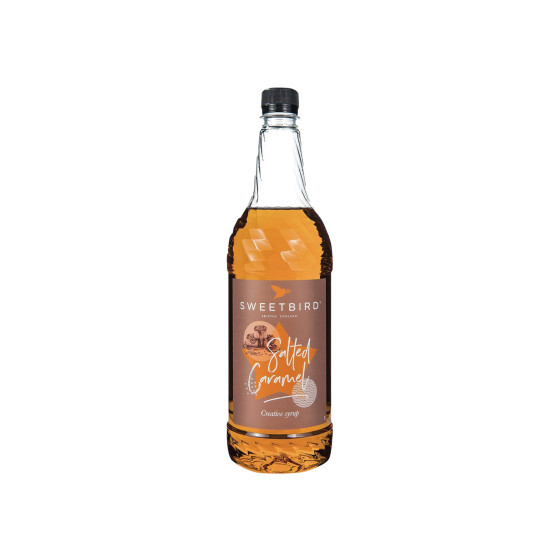 Syrop do kawy Sweetbird Salted Caramel, 1 l