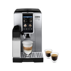 DeLonghi Dinamica Plus ECAM 380.85.SB Bean to Cup Coffee Machine – Silver/Black